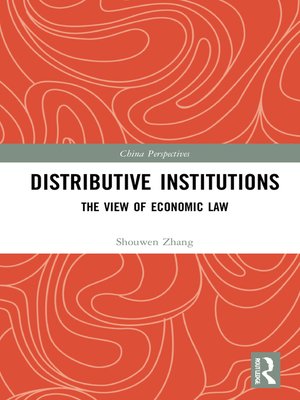 cover image of Distributive Institutions
